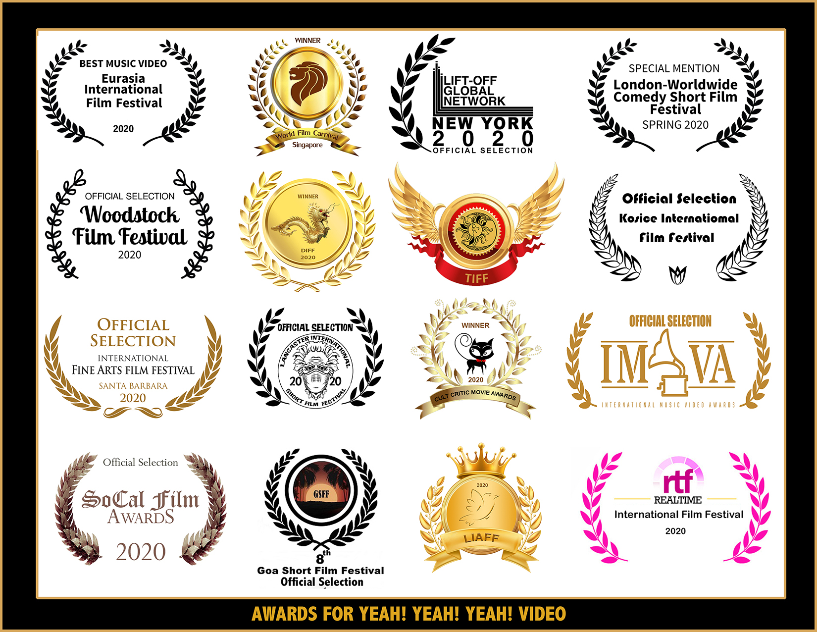 Film Festival Laurels